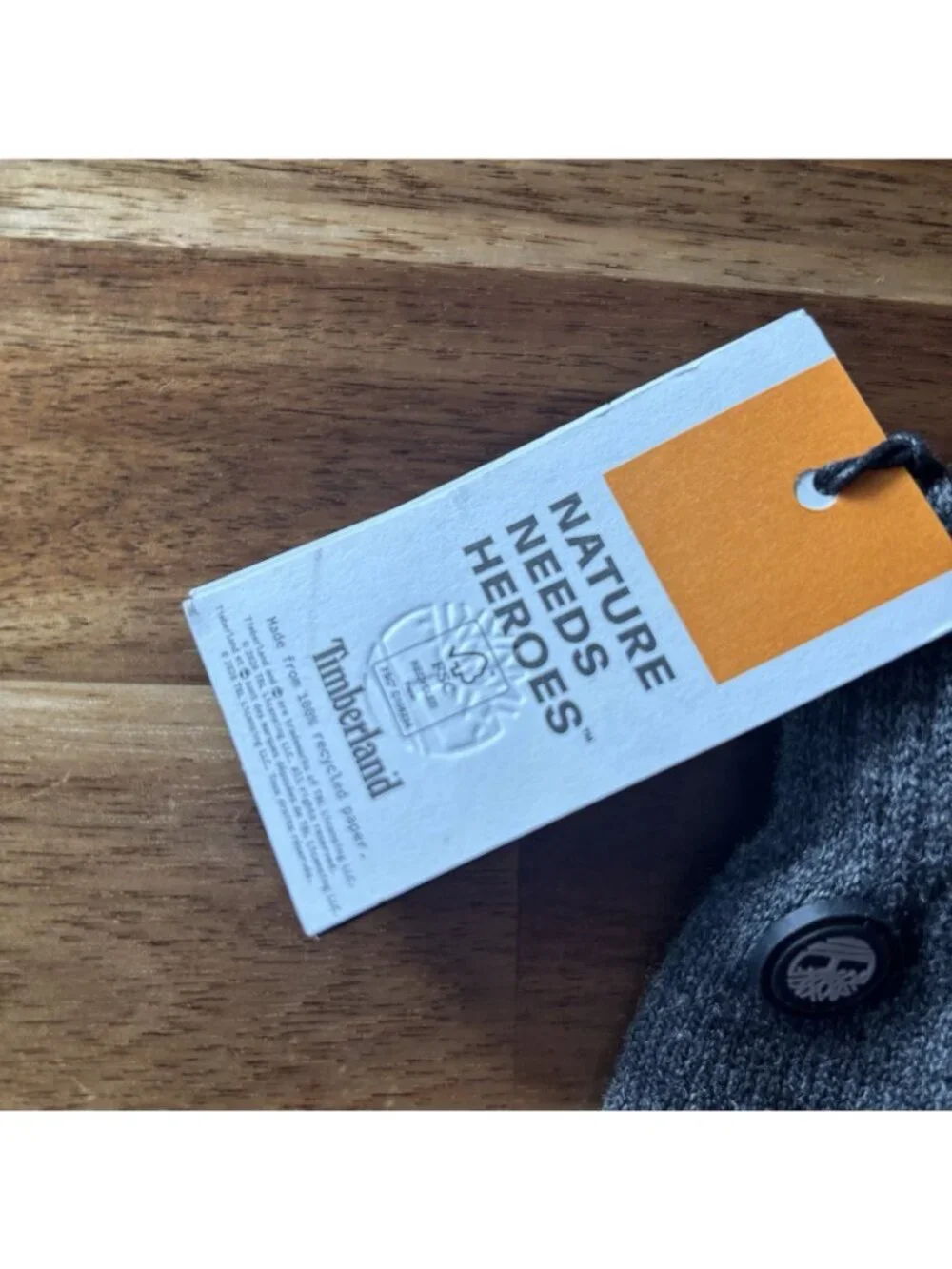 Timberland‎ Women’s Winter Gloves Gray ONE SIZE Fits XS- SMALL - MEDIUM NWT